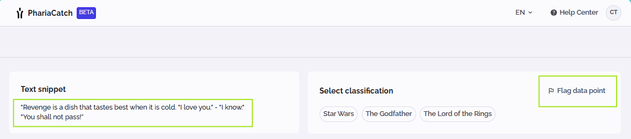 PhariaCatch - annotator view