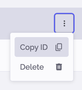 PhariaStudio - copy dataset ID