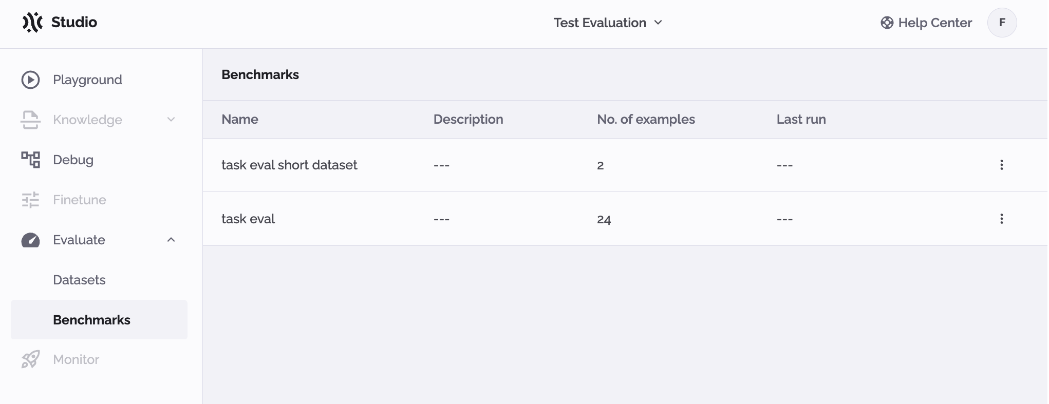 PhariaStudio - new benchmarks