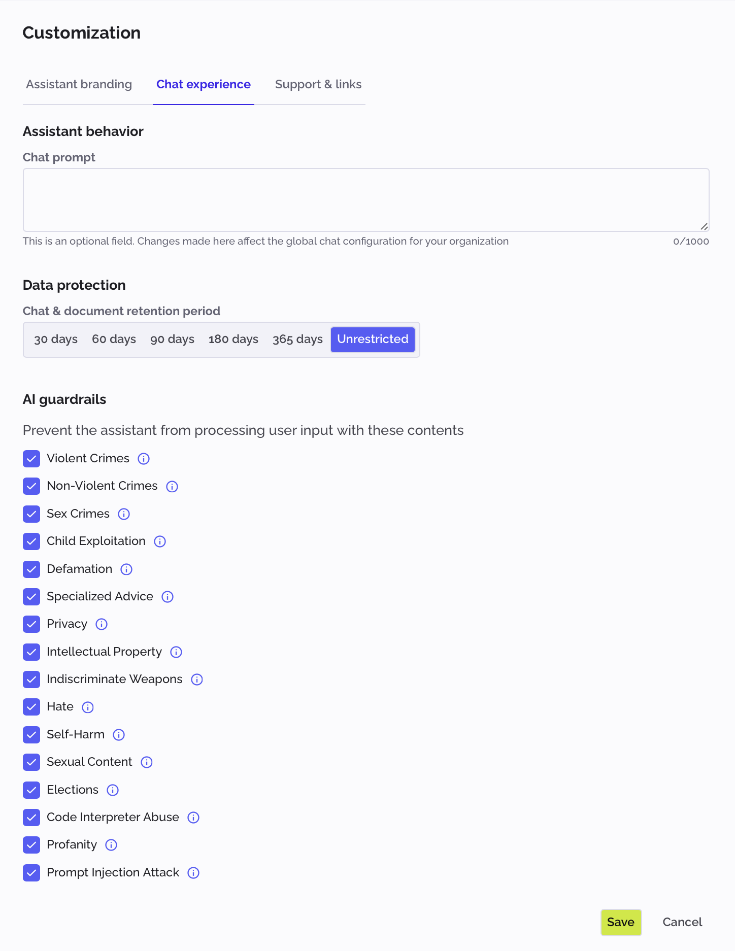 PhariaOS system configuration